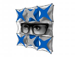X1 8 ft. --  3x3 S Fabric Pop-Up Display