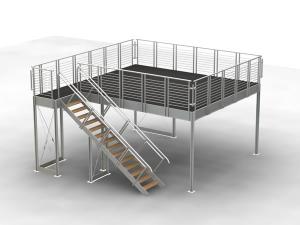 RE-9032 | Large Deck Rental