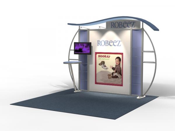VK-1313 Trade Show Exhibit with Silicone Edge Graphics (SEG) -- Image 1