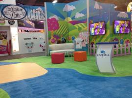 RENTAL: 30' x 60' Island with SEG Fabric Graphics -- Image 3