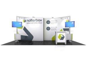 RENTAL | RE-2116 Gravitee Modular Inline Exhibit -- View 1