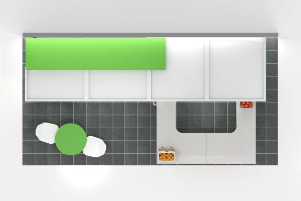 VK-4032 Gravitee Modular Inline Exhibit -- Plan View